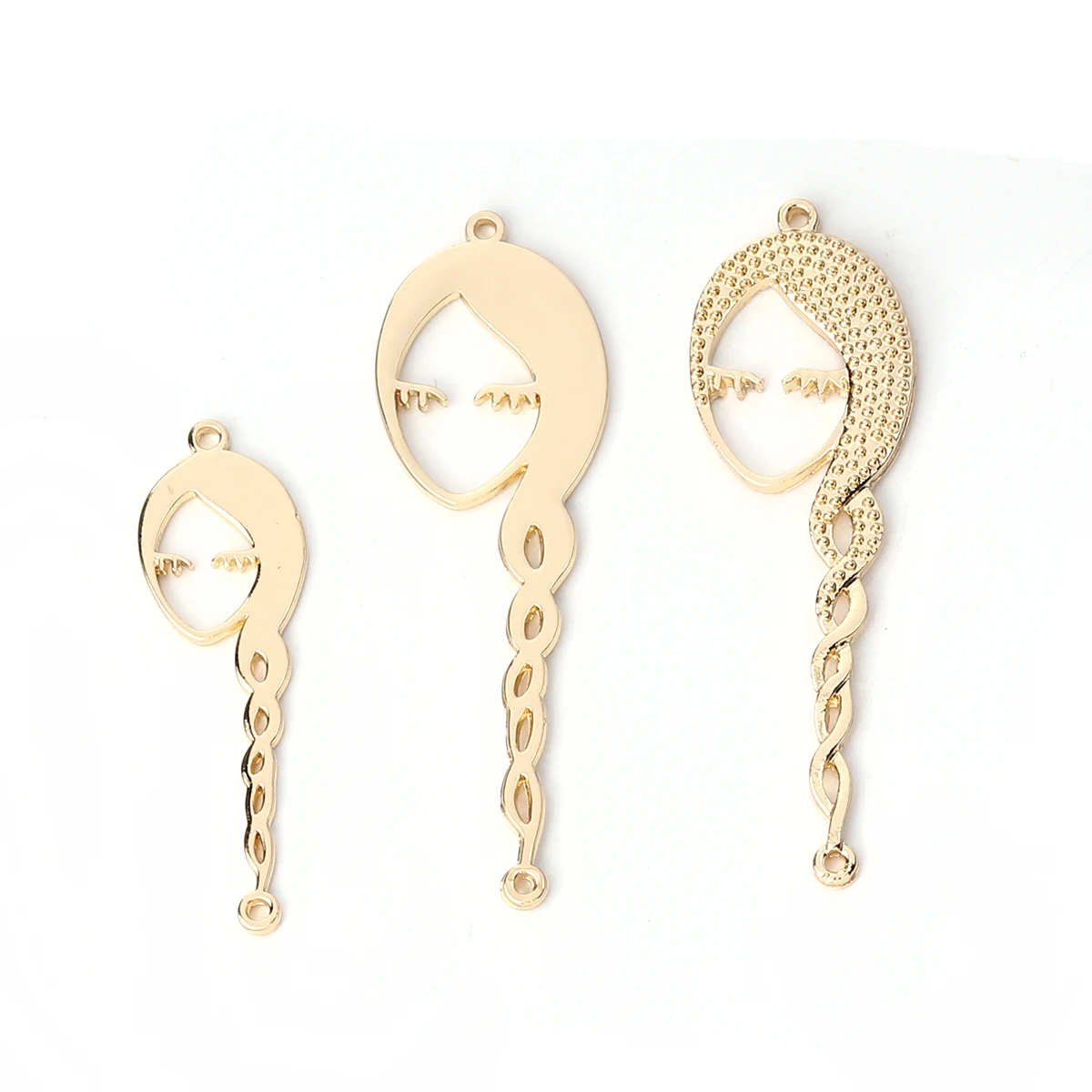 

5 шт., позолоченные разъемы из цинкового сплава, 54x17 мм