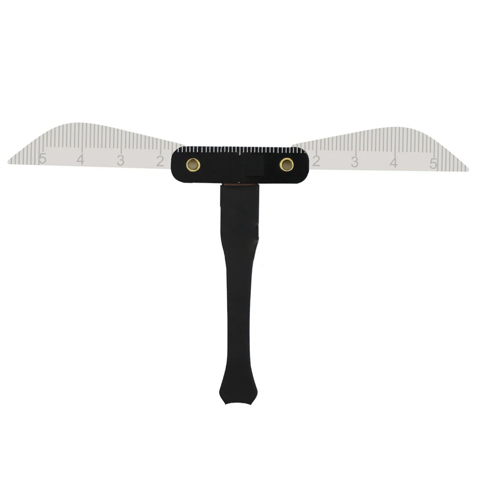 2021 New Arrival DIY Reusable Three-Point Positioning Level Balance Eyebrow Ruler Embroidery Tool Tattoo Ruler