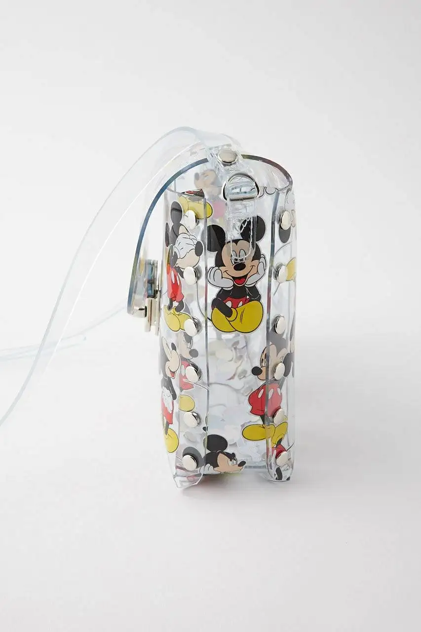 Регулируемая сумка мессенджер с рисунком Микки и Минни Маус|Сумки-тоут| |