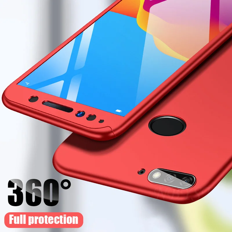 Роскошный 360 чехол для телефона huawei Honor V20Pro 20Lite Note 10Lite 9X V8X 8S 8C 8A 7C 7A Pro Чехол с закаленным стеклом