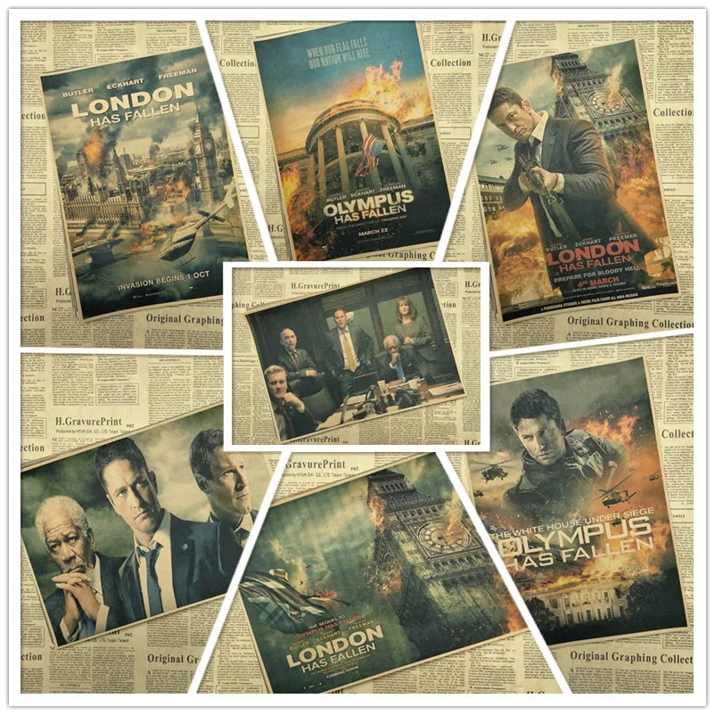 Антропоид Ретро плакат крафт бумага Бумага украшения картина интерьер бар Кофе