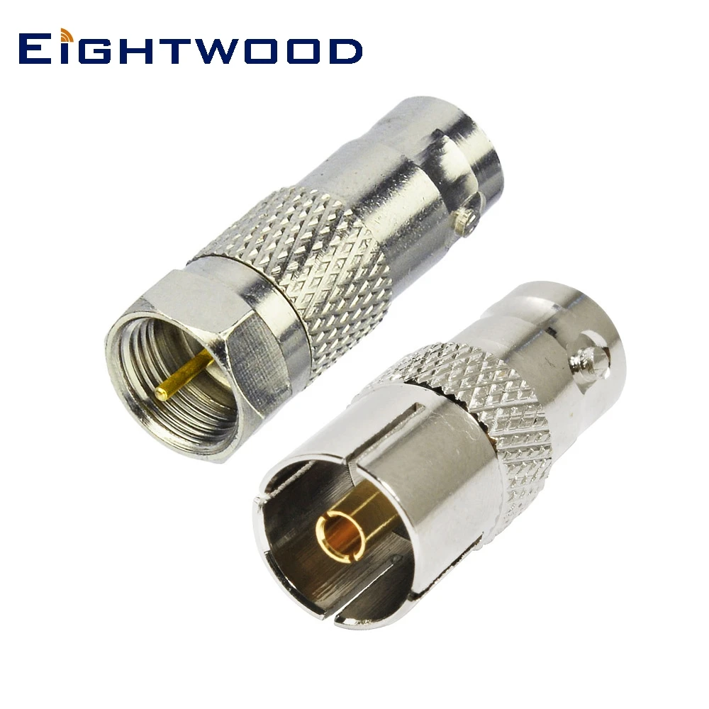Eightwood DAB/FM/XM адаптер для радиоантенны BNC Jack Female to F Plug Male и TV RF Radio Aerial|Кабели адаптеры