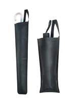 artificial leather car umbrella storage bag waterproof folding long or short handle umbrella holder adjustable length