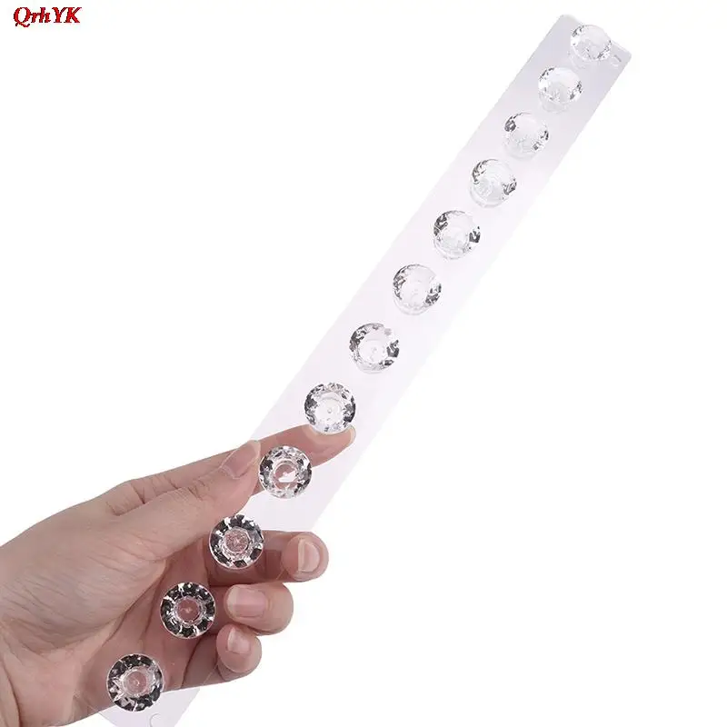 

12 в 1 настенные крючки для хранения ювелирных изделий на клейкой основе, органайзер для демонстрации ювелирных изделий, сережек, колец, веша...