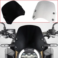 for honda cb650r cb 650r 650r neo sports cafe 2019 2020 motorcycle accessories aluminum windshield wind screen extention kit