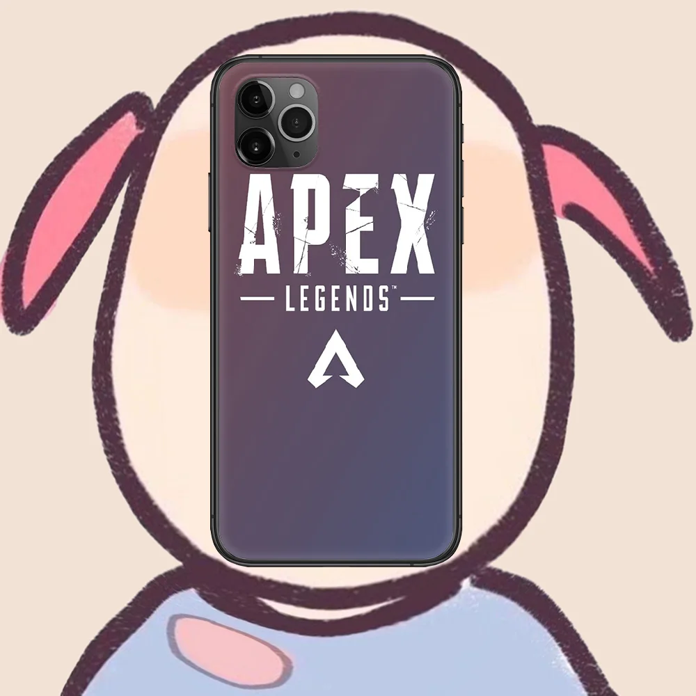 

Apex legends Phone Case Cover Hull For iphone 5 5s se 2020 6 6s 7 8 12 mini plus X XS XR 11 PRO MAX black Coque Trend Cell