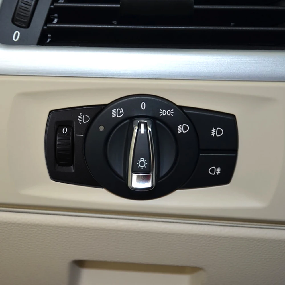 Переключатель для передней фары автомобиля BMW E90 E92 сменные кнопки регулируемая