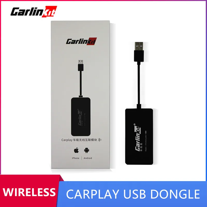 Carlinkit беспроводной автомобильный Соединительный ключ Apple CarPlay Plug Play USB автомобильный Соединительный ключ для Android навигационный плеер