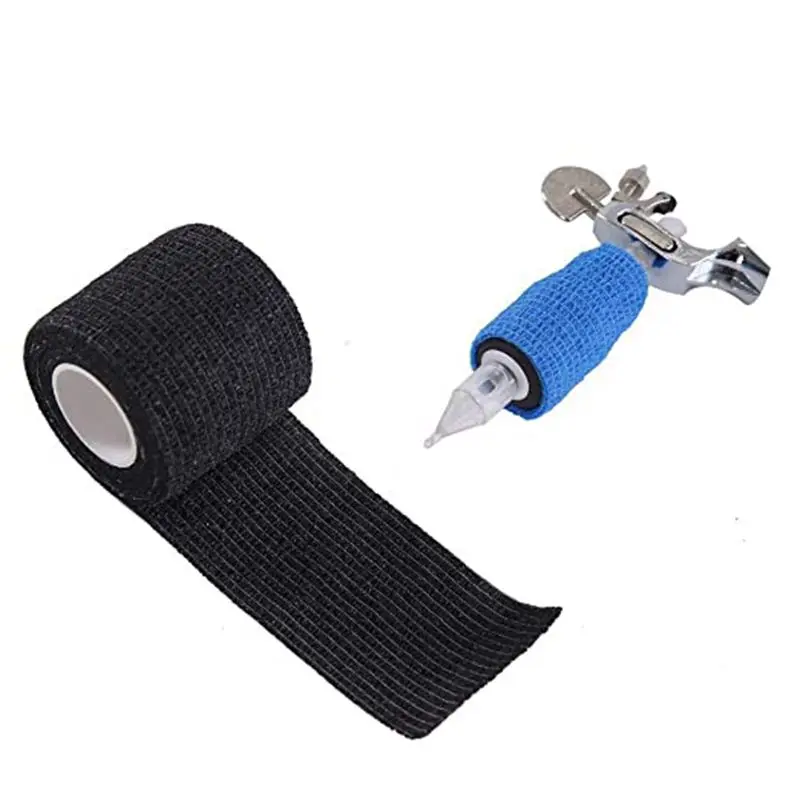 Tattoo Bandage Roll Self-adhesive Bandage Tape Tattoo Self-adherent Cohesive Tape Strong Tape Tattoo Bandage Cover Accessories