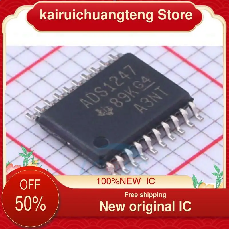 

(1 шт.) ADS1247IPWR ADS1247IPW TSSOP20 новый оригинальный IC