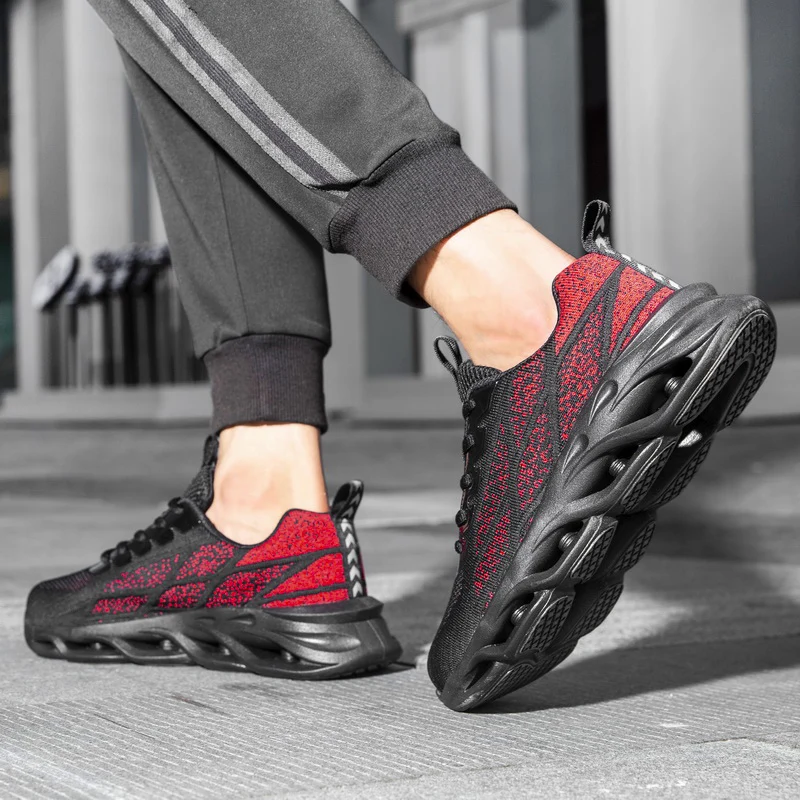 Men Blade Cushioning Running Shoes Lightweight Cheap Men's Sports Shoes Summer Breathable Jogging Footwear Malezapatillas hombre