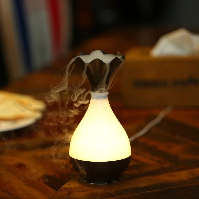 Электрический увлажнитель Эфирное древесины мини-увлажнитель воздуха с USB