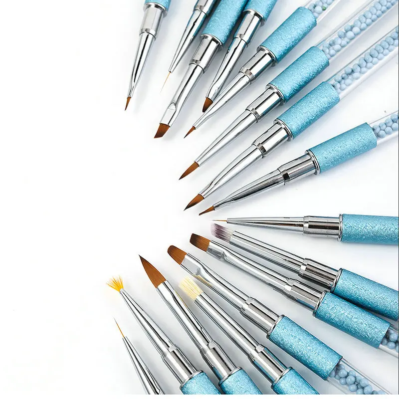 

1 шт. инструменты для дизайна ногтей кисть для полировки ногтей Карандаш для рисования Кристальные бусины точечная ручка Профессиональный ...