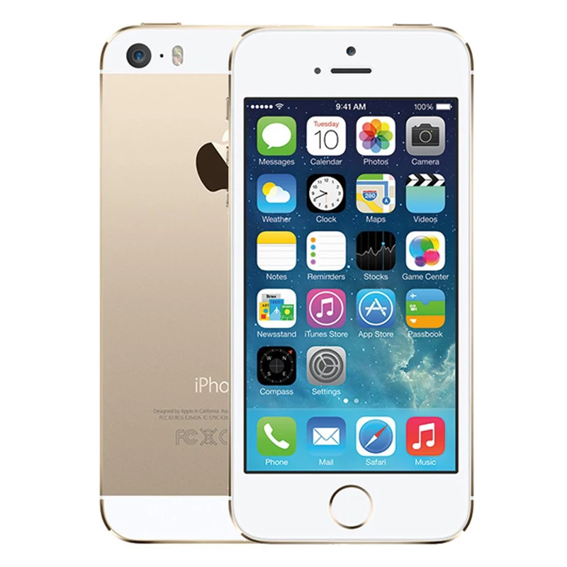 Оригинальный 4G iPhone 5S б/у 99% новый мобильный телефон двухъядерный 4 &quot8MP WIFI 3G iPhone5s