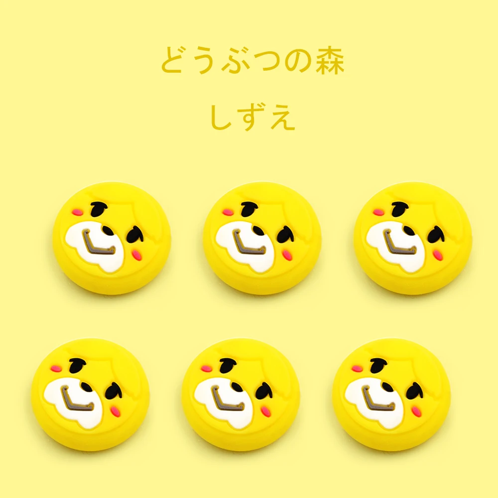 Милый чехол для джойстика девушек колпачок захвата большого пальца контроллер