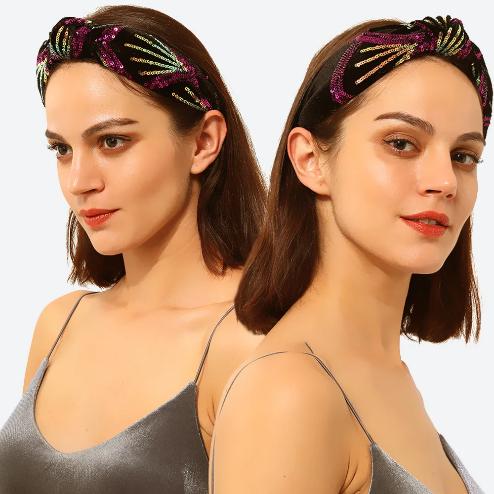 Новое поступление ободки для волос с узлом женские сексуальные Клубные вечерние