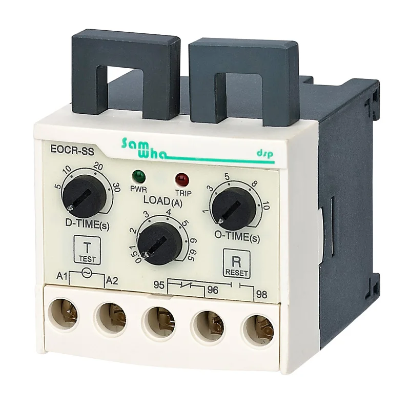 Samwha Dsp EOCR SS 220 электронное реле перегрузки защита двигателя тепловое (Easy Type)(Un:90 260 В