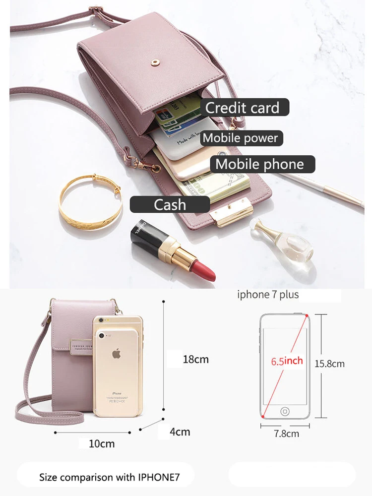 2020ID карточка карман сумка на плечо диагональ мобильный телефон сумки личность