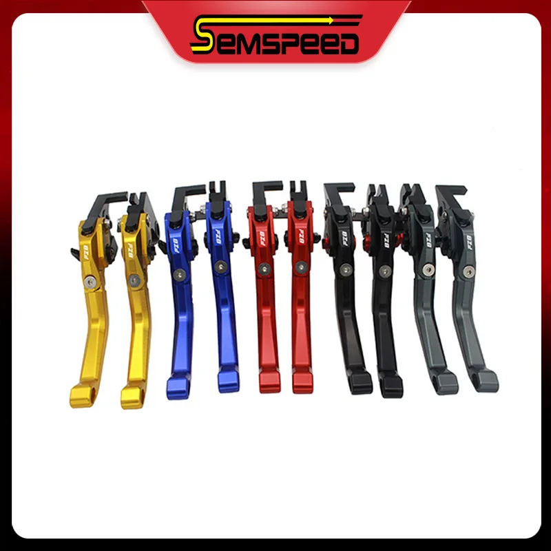 

SEMSPEED Motorbike Brakes For YAMAHA FZ8 fz 8 2011- 2013 2014 2015 Motorcycle Accessories CNC Folding Short Clutch Brake Levers