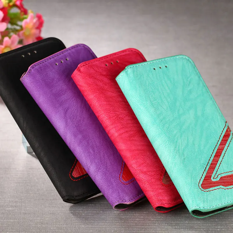 Новый Модный чехол-книжка для девочек кожаный Motorola Moto Z3 Play X G6 Plus чехол без магнита