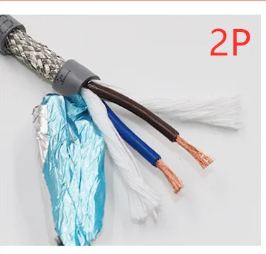 2 core 5 meter 18AWG 2/3/4/5 жилами в Транспортировочная лента экранированный кабель 5 м гибкий провод с ПВХ-изоляцией TRVVP устойчивость к изгибу коррозионно-стойкие медный провод - Цвет: 2 core 5 meter