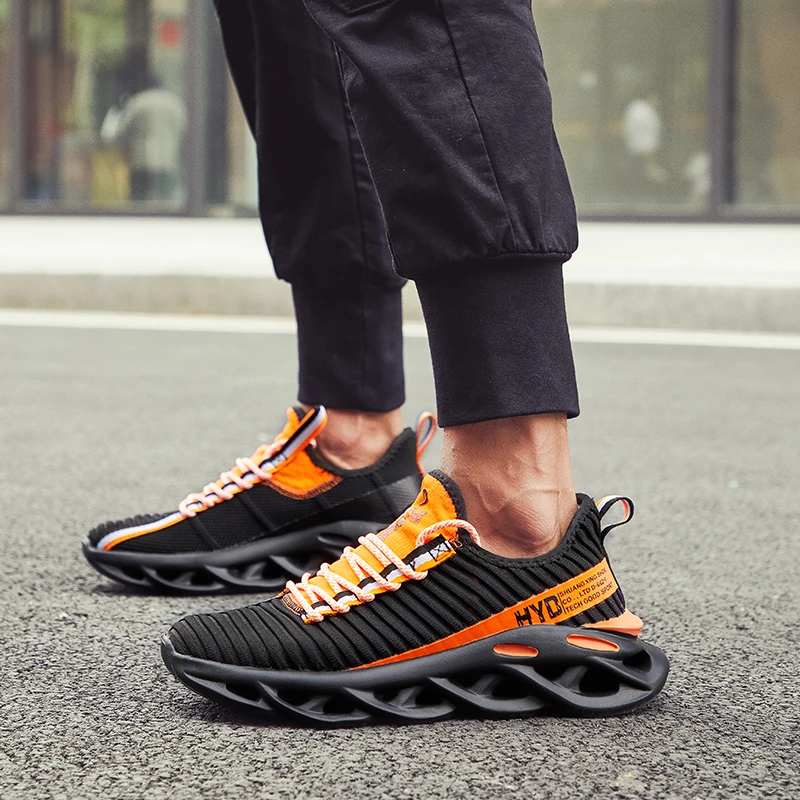 Кроссовки мужские летние дышащие сетчатые легкие повседневные 2020 | Обувь