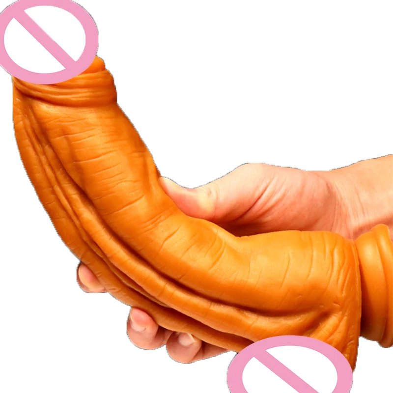 Большой фаллоимитатор 25 см x 6 супер мягкий силиконовый Женский мастурбатор член