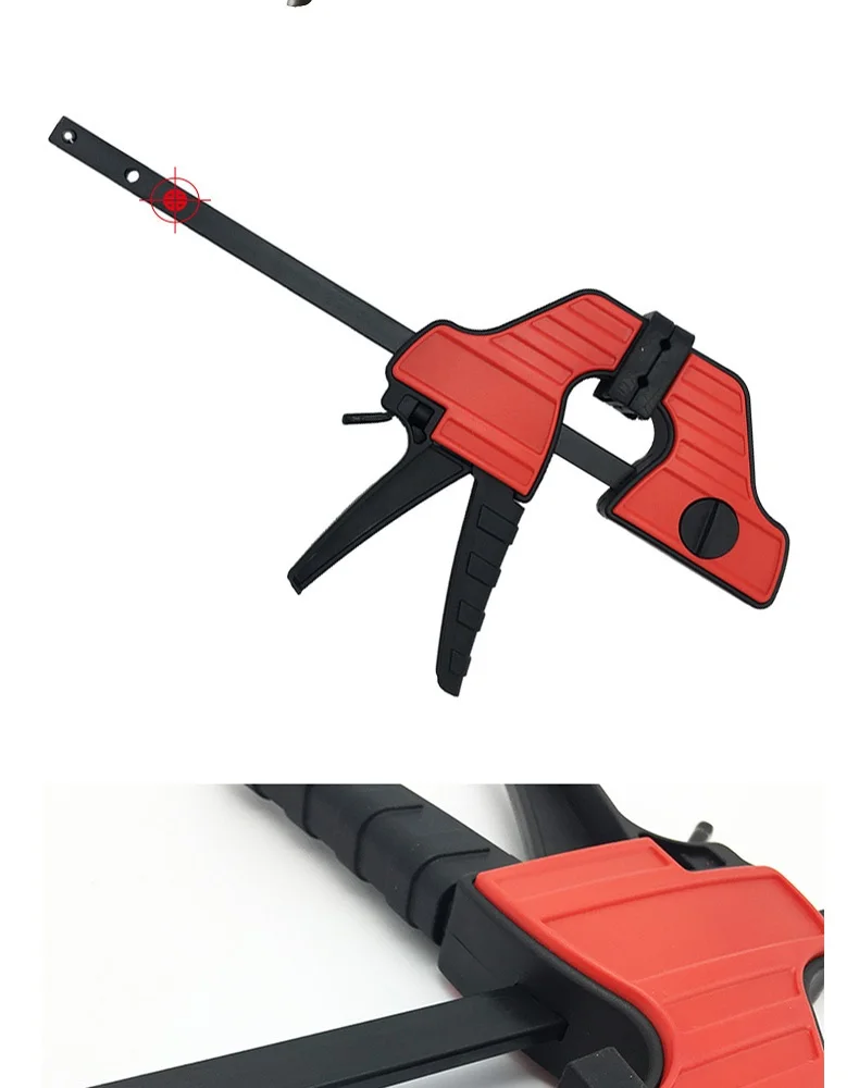 Duratec 4 дюйма Heavy Duty F зажим деревообрабатывающие быстрое сцепление Стиль бар