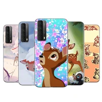 disney bambi animation for huawei y9s y6s y8s y9a y7a y8p y7p y5p y6p y7 y6 y5 pro prime 2020 2019 transparent phone case