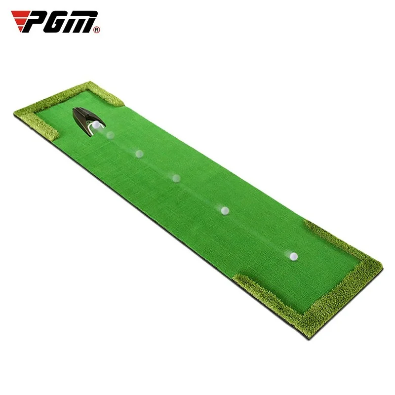 PGM Foldable Portable Golf Putting Practice Mat Training Tool Set Indoor/Outdoor Sports and Entertainment Green Golf mat