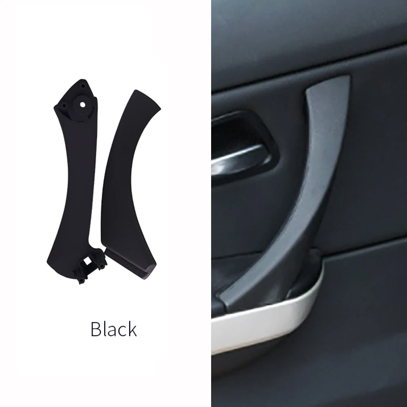 

2Pcs Car Interior Handle Interior Door Panel Pull Trim Panel Left and Right FOR BMW 3 Series E90 E91 E92 E93 320 325 330 04-12