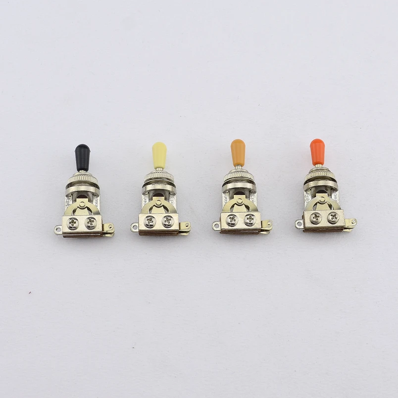 

1 Piece Original Epi 3-Way Toggle Switch Electric Guitar Pickup Selector Switch Nickel ( #0179 ) MADE IN KOREA