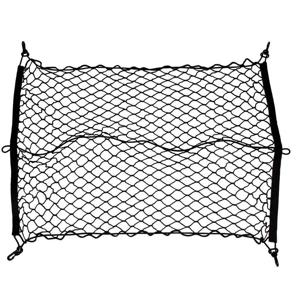 

Accessories Car Mesh Cargo Net Holder Trunk 4 Hook for Jeep Compass Liberty Grand Cherokee Patriot Grand Cherokee Wrangler SUV