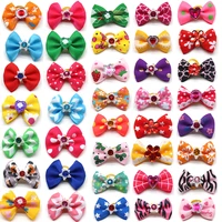 500pcs in pairs dog bows pet dog hair accessories cute dog hair bows rubber bands pet products dog accessories for small dogs