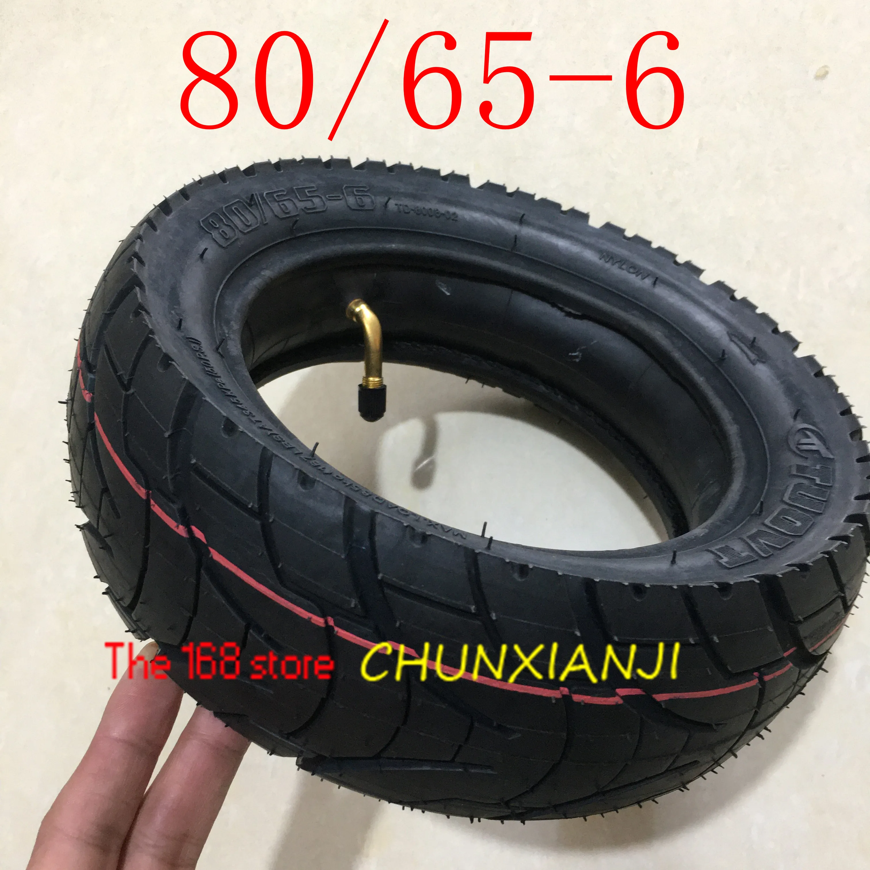 

Шина 80/65-6, внутренняя трубка 10x3,0-6 для электрического скутера Speedual Grace 10 Zero 10X 10*3,0