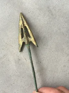 Copper gilding  arrows,  Old weapon small arrow