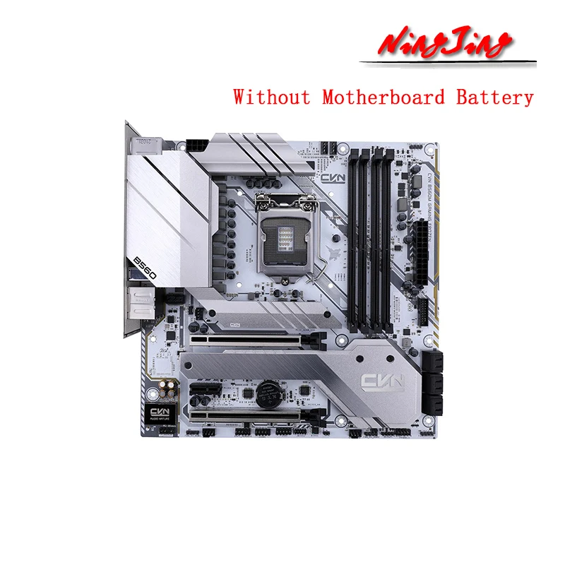 Цветная игровая материнская плата CVN B560M GAMING FROZEN V20 mATX Intel B560 3200 128G USB 3 2 SATA M.2