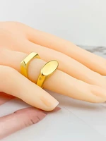 girl ring hot sell classic style gold color luxury women fashion stainless steel roxi jewelry
