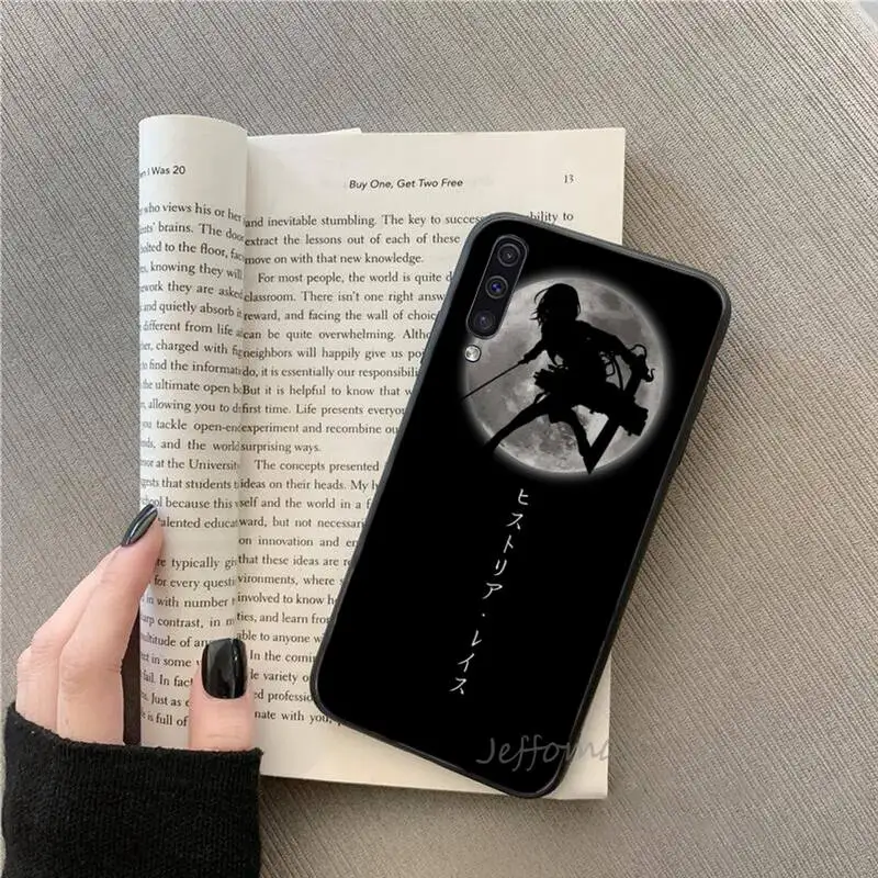 

Anime Attack Titan Anime Phone Cases For Samsung galaxy S note 7 8 9 10 20 fe edge A 6 10 20 30 50 51 70 lite plus Soft Silicone