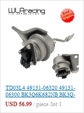 4011188A 03L198716A электронный привод турбокомпрессора для VW Passat Scirocco Tiguan Audi A3 2.0TDI 140HP 103KW CBA CBD