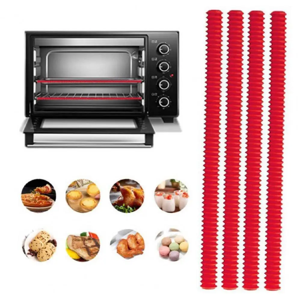 

Heat Insulation Strip Silicone Insulated Cover High Temperature Resistant Shields for Oven