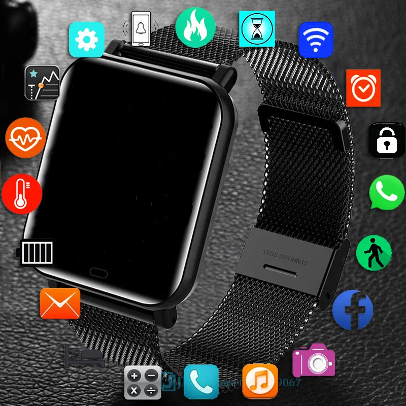 

Fad Sport Fitness Smart Watch Men Women Smartwatch For Android iOS Smart Clock Bracelet Waterproof Fitness Tracker Smart-Watch