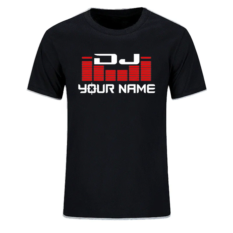 

Custom Personalized Surname Diy T-shirt Men Women DJ Your Name T Shirts Hip Hop Tshirt Cotton Summer Dresses For Man Top Tees