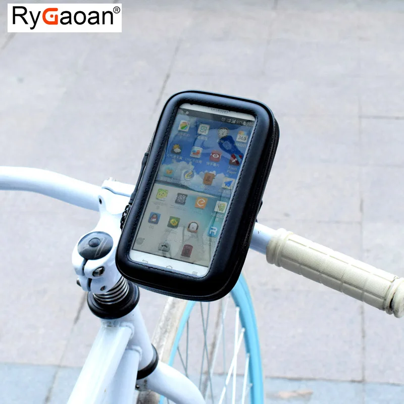 Велосипедный держатель для телефона RyGaoan подставка GPS водонепроницаемый чехол