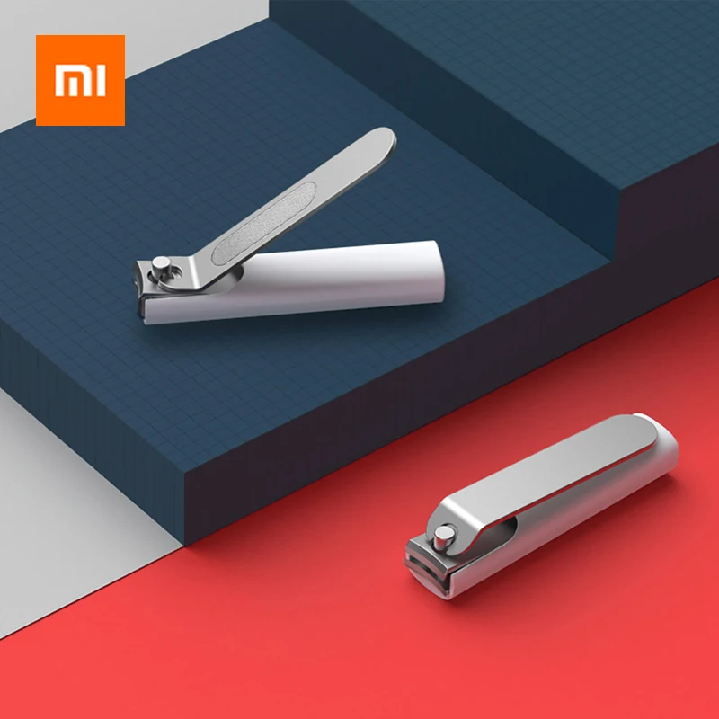 Кусачки для ногтей Xiaomi Mijia с защитой от брызг острые прочные Чехлы хранения из