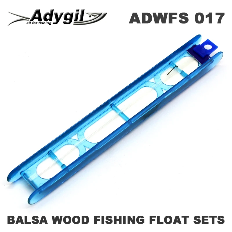 Набор деревянных поплавков для рыбалки adyтно Balsa ADWFS 017 длина лески 0 5 г 60 см размер