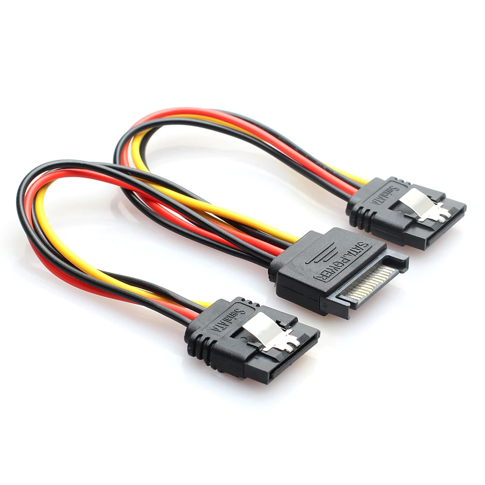 Straight SATA one minute two power line serial supply turn copper hard drive point | Компьютеры и офис