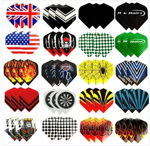 604830 шт. крутой Стандартный Дротика Летающий Дротика красивый Дротика s Flight Dardos перо открытый крыло хвост смешанный узор