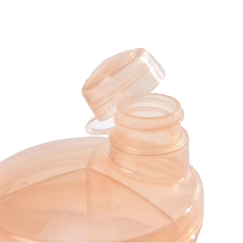 

3 Grid Baby Kids Infant Toddler Food Feeding Storage Boxes Holder Portable Travel Outdoor Leakproof Milk Powder Dispenser