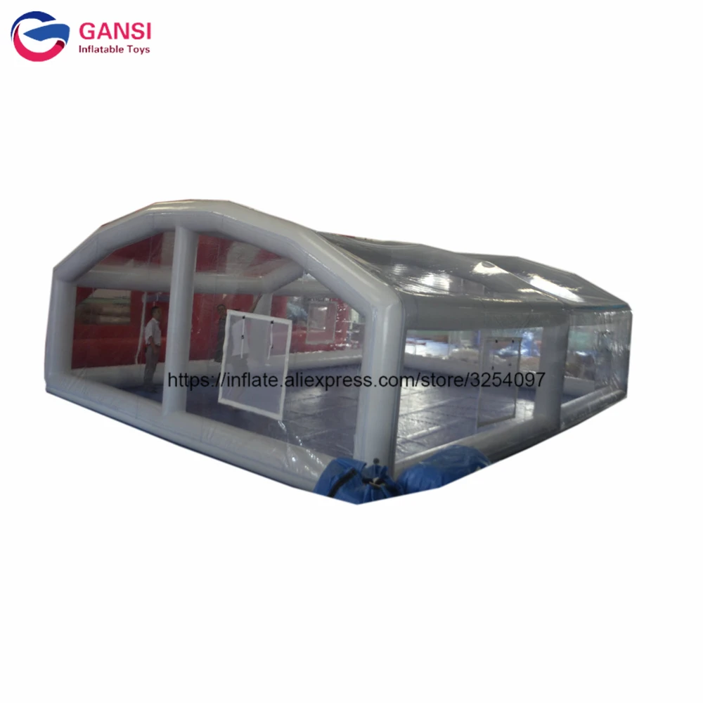 Индивидуальные ПВХ брезент надувные убежище для мероприятий палатки открытый